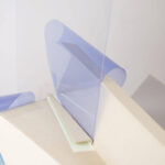 Christian Rätsch | Ohne Titel (Crowing Curve / Blue / Transparent) | Foto-Abzug auf Fuji Crystall DP II
