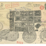 Frank Voigt | Aus der Folge arte postale | Collage