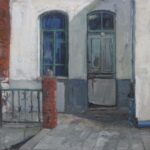 Hanif Lehmann | Waschhaus | Öl auf Leinwand